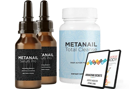 Metanail Complex popular pack: 2 serum pro + 1 total cleanse + 2 free bonuses